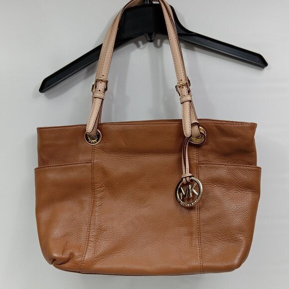 Michael Kors Jet Set Tan Tote Bag - Picture 1 of 14